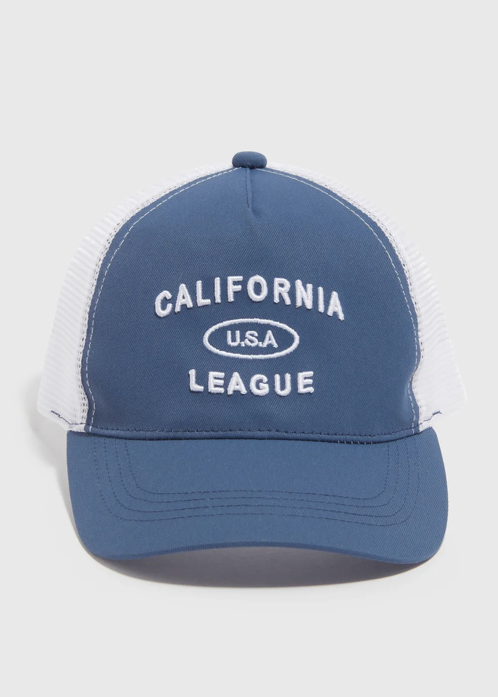 Kids Blue California League Cap (3-13yrs) - Age 3 - 6 Years Image 1