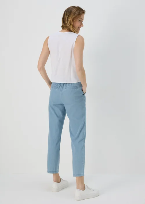 Blue Light Wash Utility Joggers - 8 Image 2