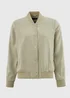 Et Vous Sage Crepe Bomber Jacket - 8 Image 5