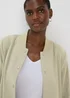 Et Vous Sage Crepe Bomber Jacket - 8 Image 3