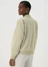 Et Vous Sage Crepe Bomber Jacket - 8 Image 2