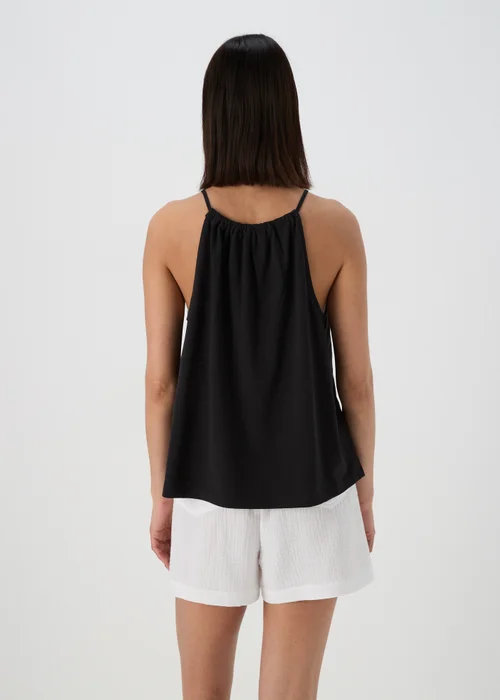 Black Embroidered Cami - 8 Image 2