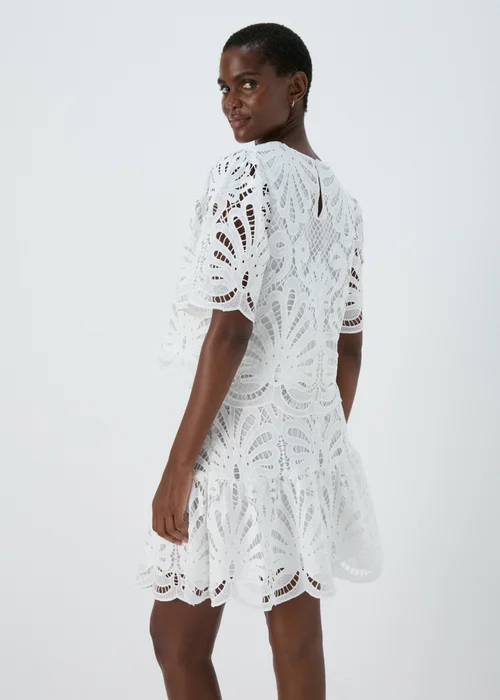 Et Vous White Lace Box Top - 8 Image 2