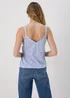 Blue Frill Cami Top - 8 Image 2