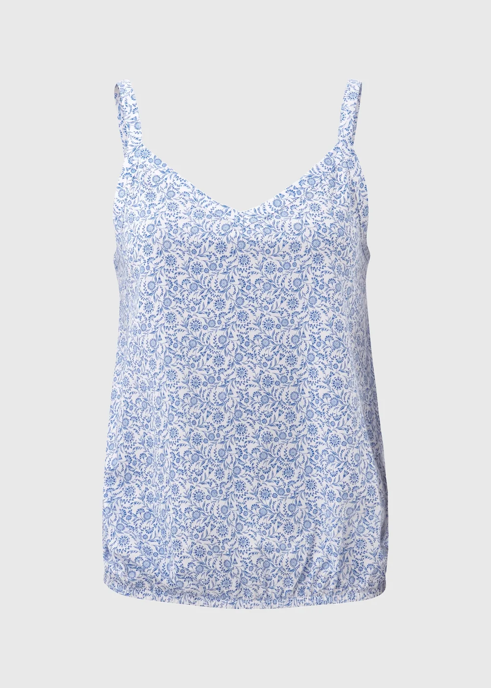 Blue Frill Cami Top - 8 Image 5