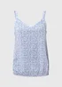 Blue Frill Cami Top - 8 Image 5