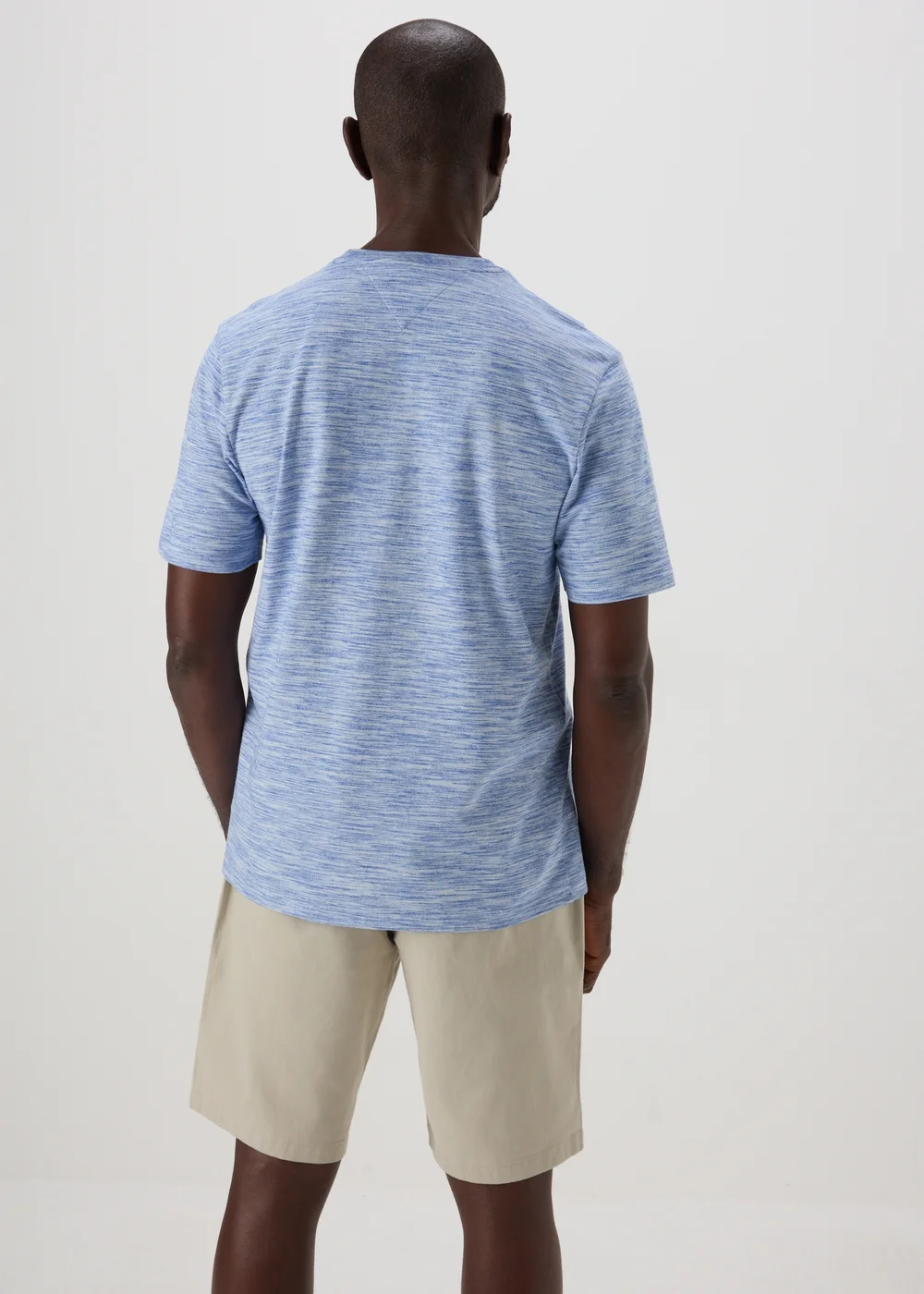 Lincoln Blue Space Dye T-Shirt - Small Image 2