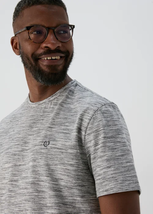 Lincoln Grey Space Dye T-Shirt - S Image 3