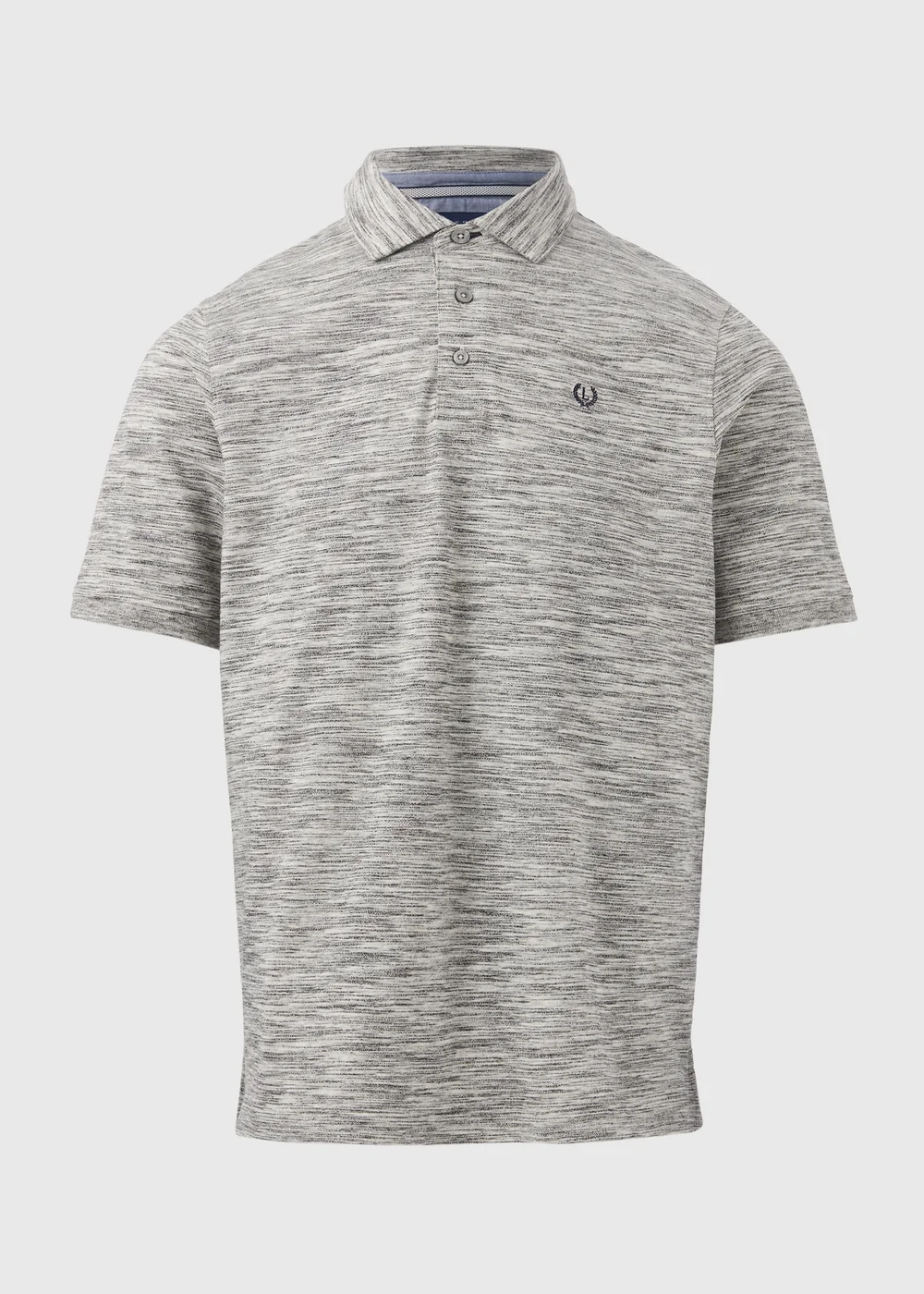 Lincoln Grey Space Dye Polo - S Image 5