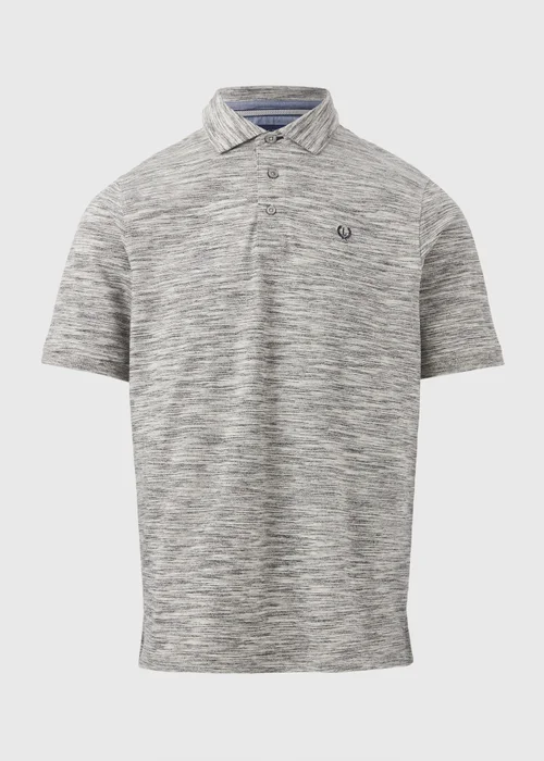 Lincoln Grey Space Dye Polo - S Image 5