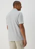 Lincoln Ecru Popcorn Stripe Polo Shirt - S Image 2