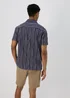 Navy Stripe Cheese Cloth Shirt - Small Image 2