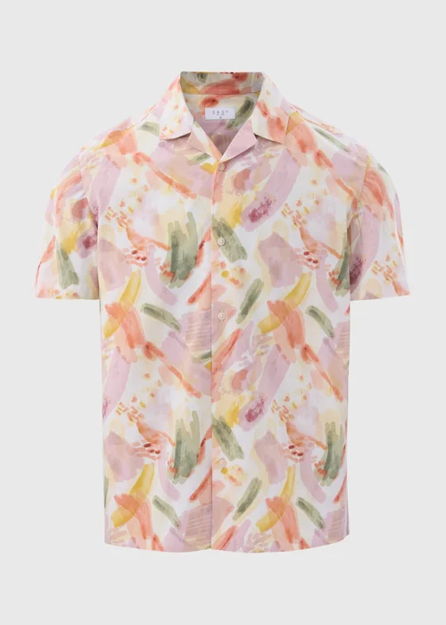 Peach Watercolour Brush Stroke Shirt - S Image 5