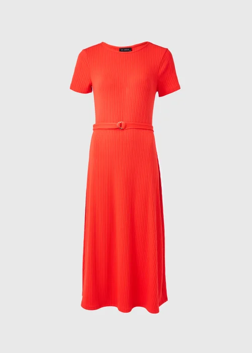 Et Vous Red Jersey Midi Dress - 8 Image 5