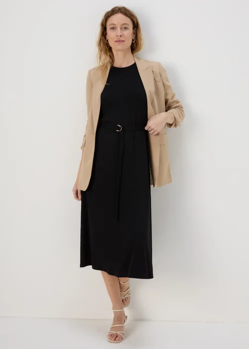 Et Vous Black Jersey Midi Dress - 8 Image 4