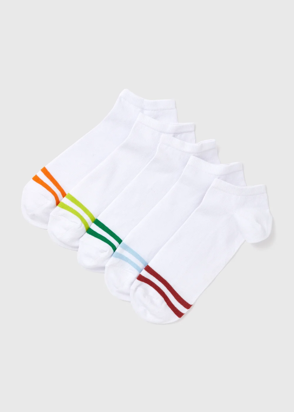 5 Pack Trainer Socks - Sizes 6 - 8.5 Image 1