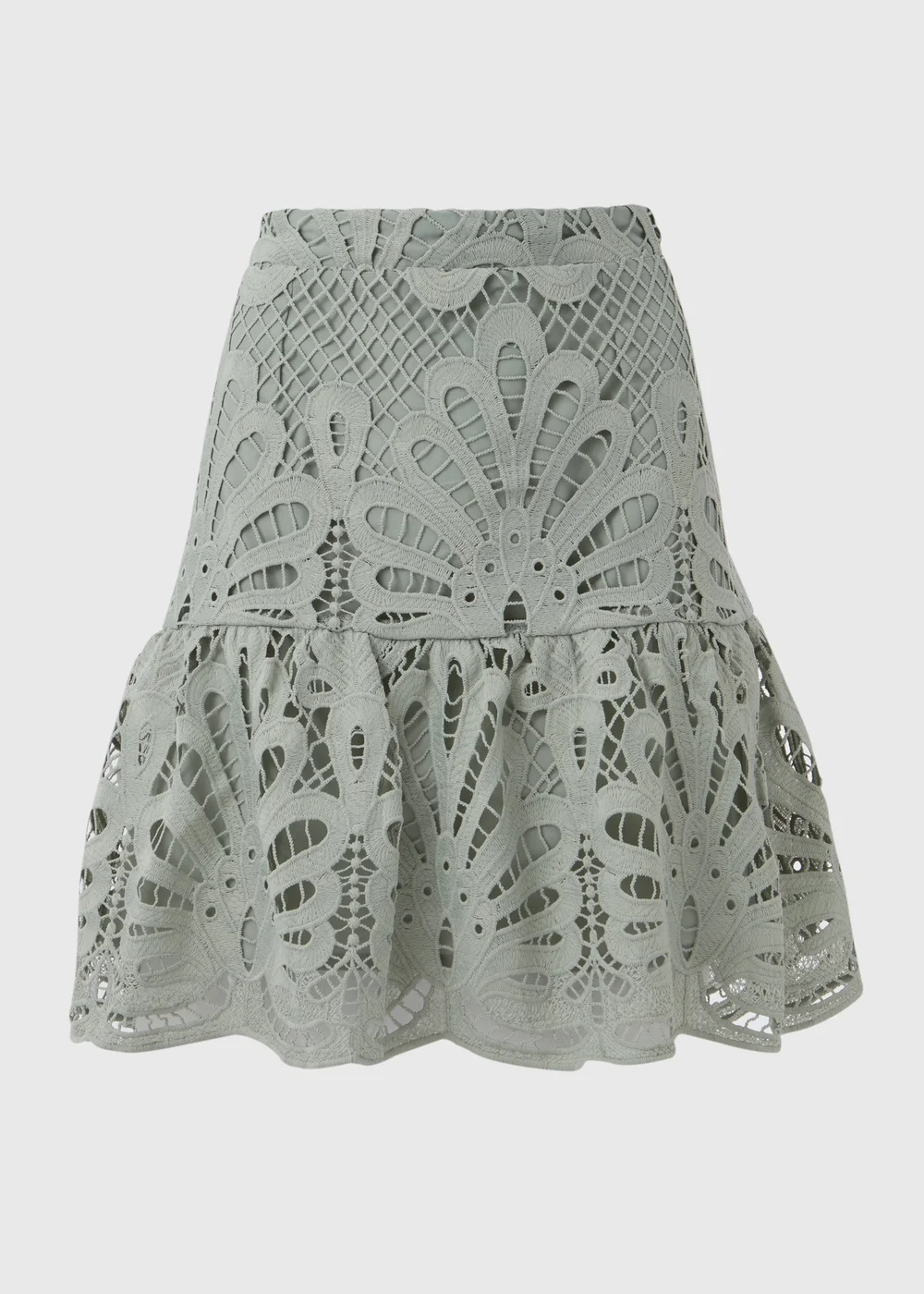 Et Vous Mint Lace Mini Skirt - 8 Image 5