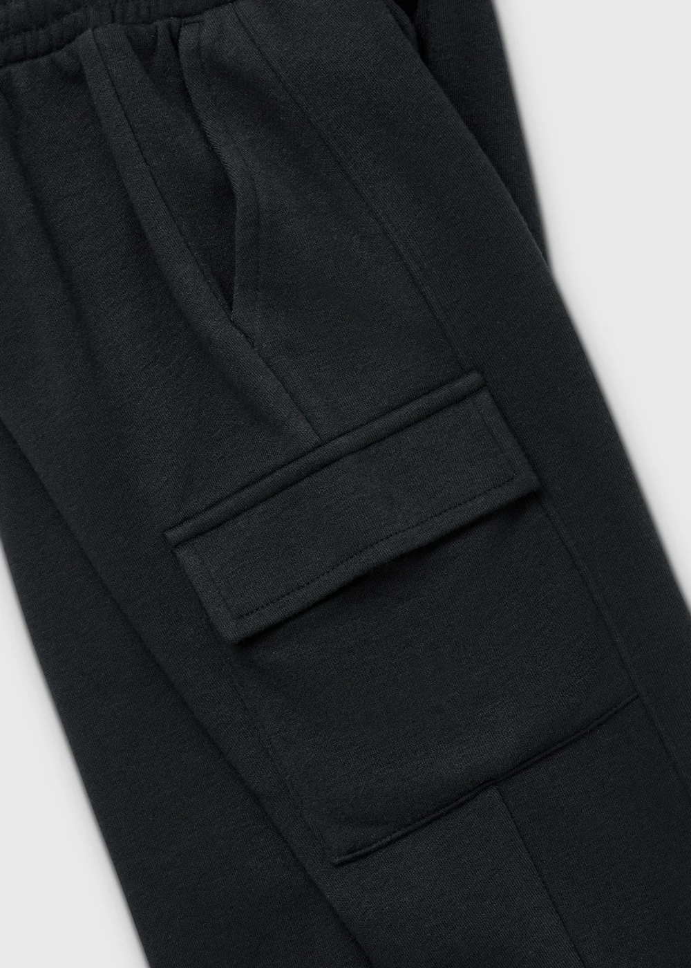 Girls Black Utility Joggers (7-15yrs) - 8 Yrs Image 2