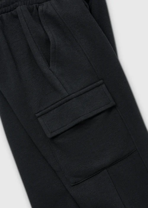 Girls Black Utility Joggers (7-15yrs) - 8 Yrs Image 2
