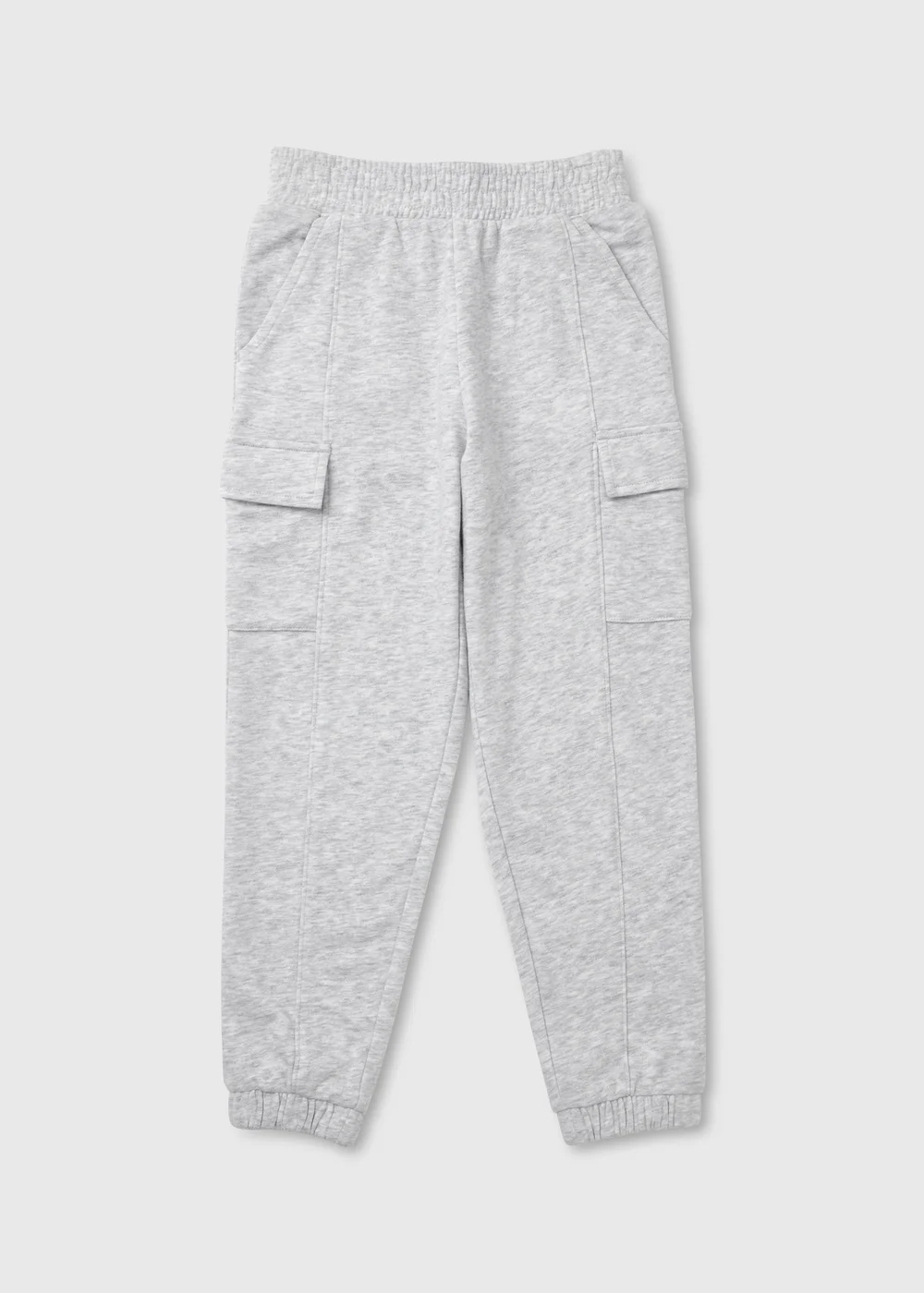 Girls Grey Utility Joggers (7-15yrs) - 8 Yrs Image 1