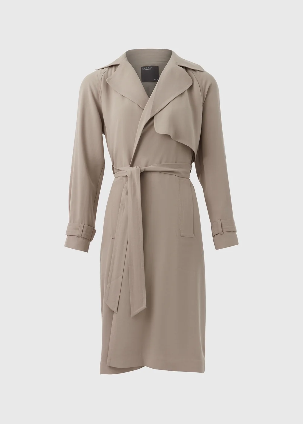 Beige Trench Coat - 8 Image 5