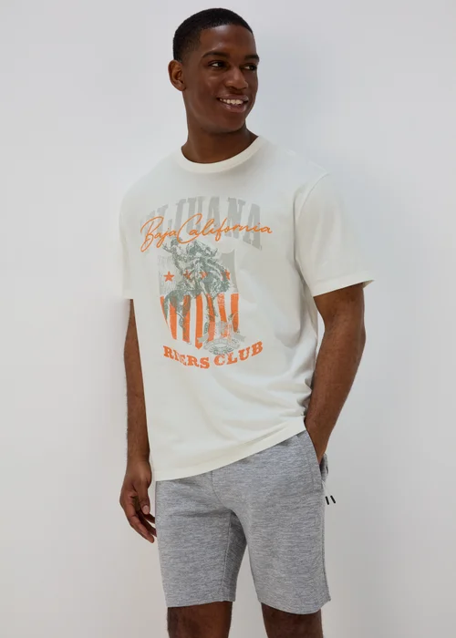 US Athletic White Tijuana Riders T-Shirt - XS Image 1