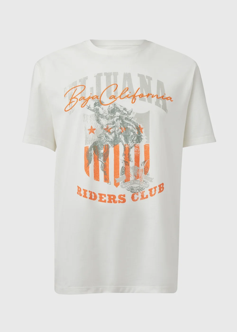 US Athletic White Tijuana Riders T-Shirt - XS Image 5