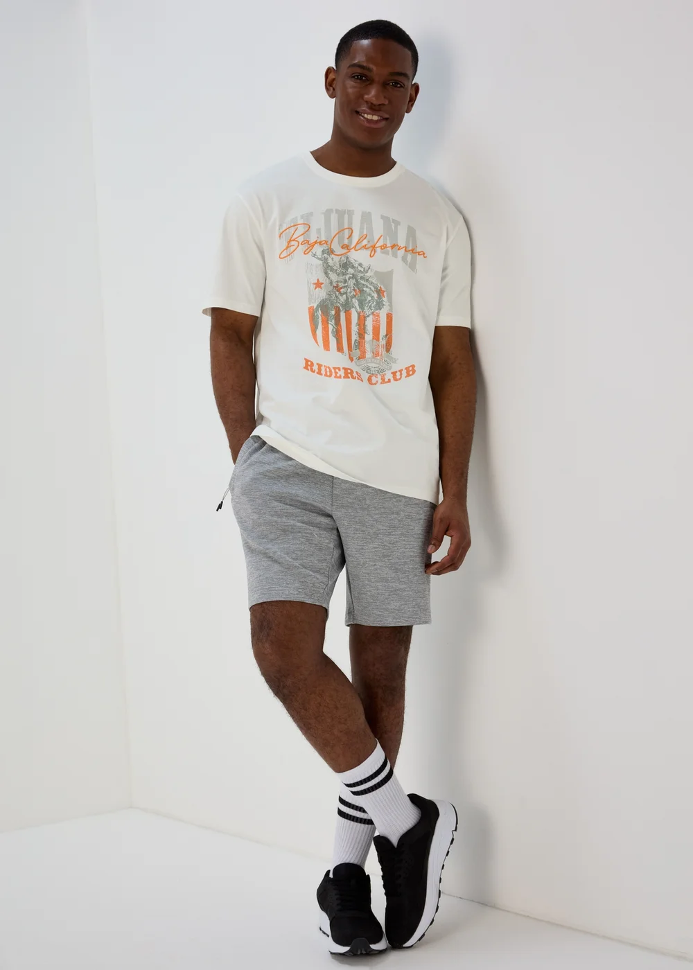 US Athletic White Tijuana Riders T-Shirt - XS Image 4