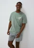 US Athletic Teal Rally Miami T-Shirt - XS Image 4