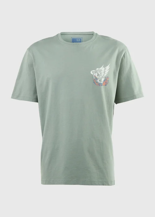 US Athletic Teal Rally Miami T-Shirt - XS Image 5