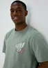 US Athletic Teal Rally Miami T-Shirt - XS Image 3
