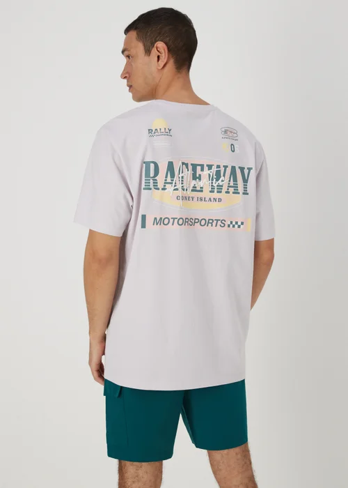 Lilac Rally Motocross T-Shirt - XS Image 1