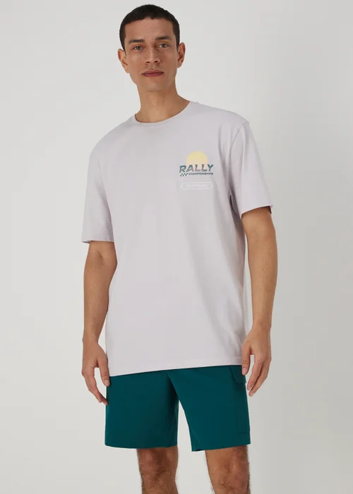 Lilac Rally Motocross T-Shirt - XS Image 2