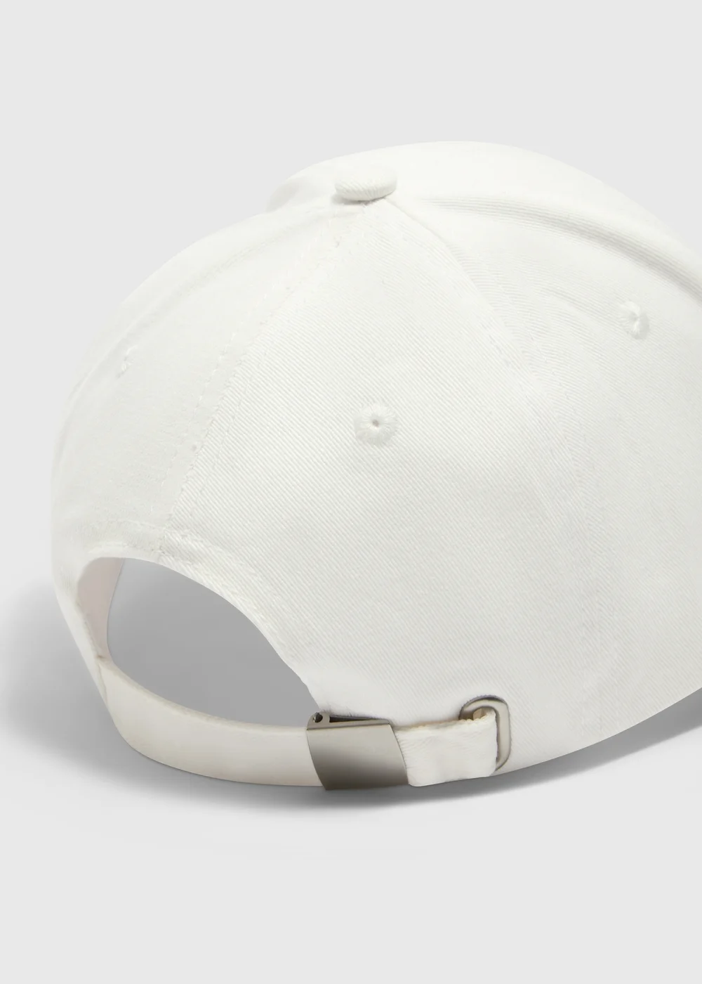 White Plain Cap - One Size Image 2