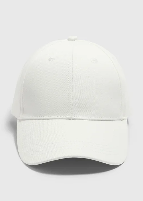 White Plain Cap - One Size Image 1