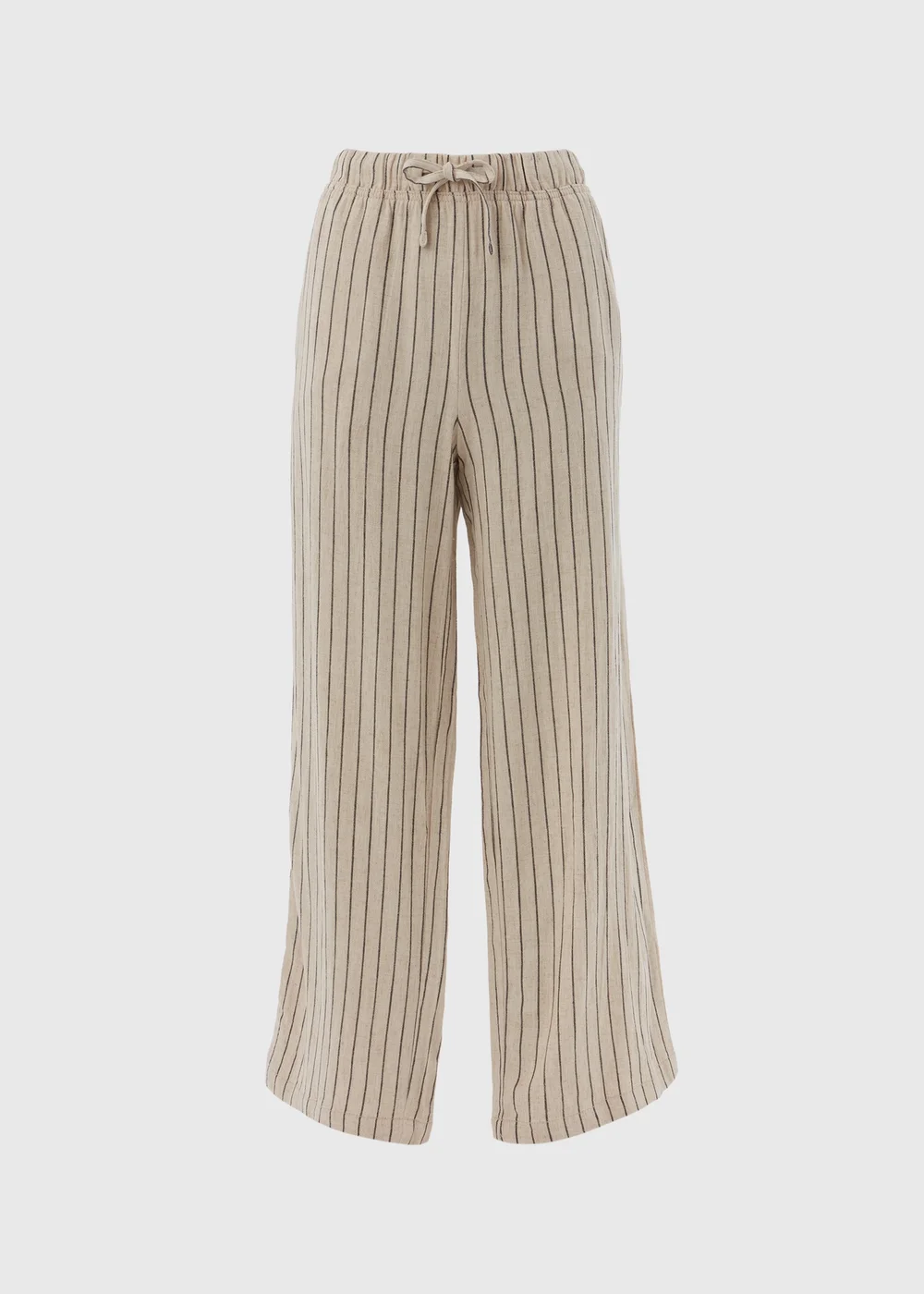 Stone Stripe Wide Leg Trousers - 8 Image 5