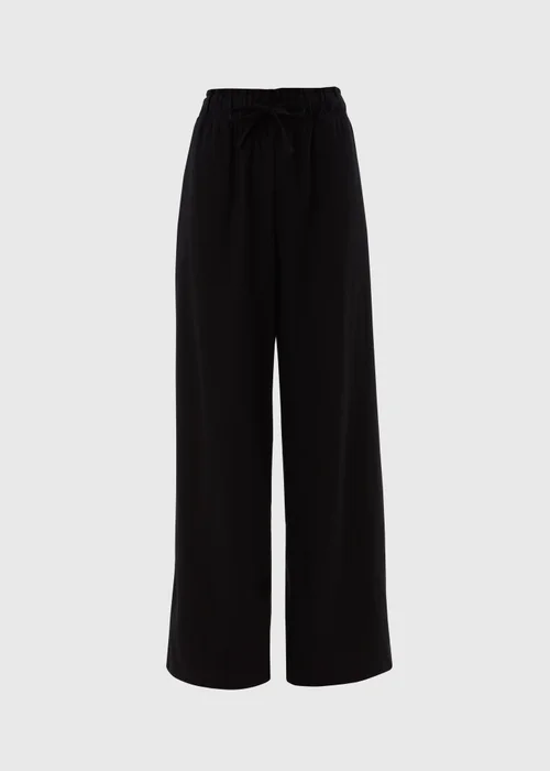 Black Linen Trousers - 8 Image 5