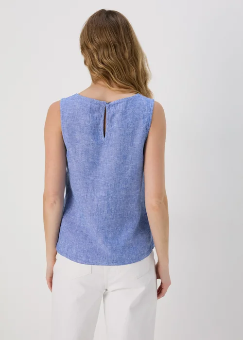 Blue Plain Vest - 8 Image 2