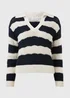 Navy Stripe Jumper - XS Image 6