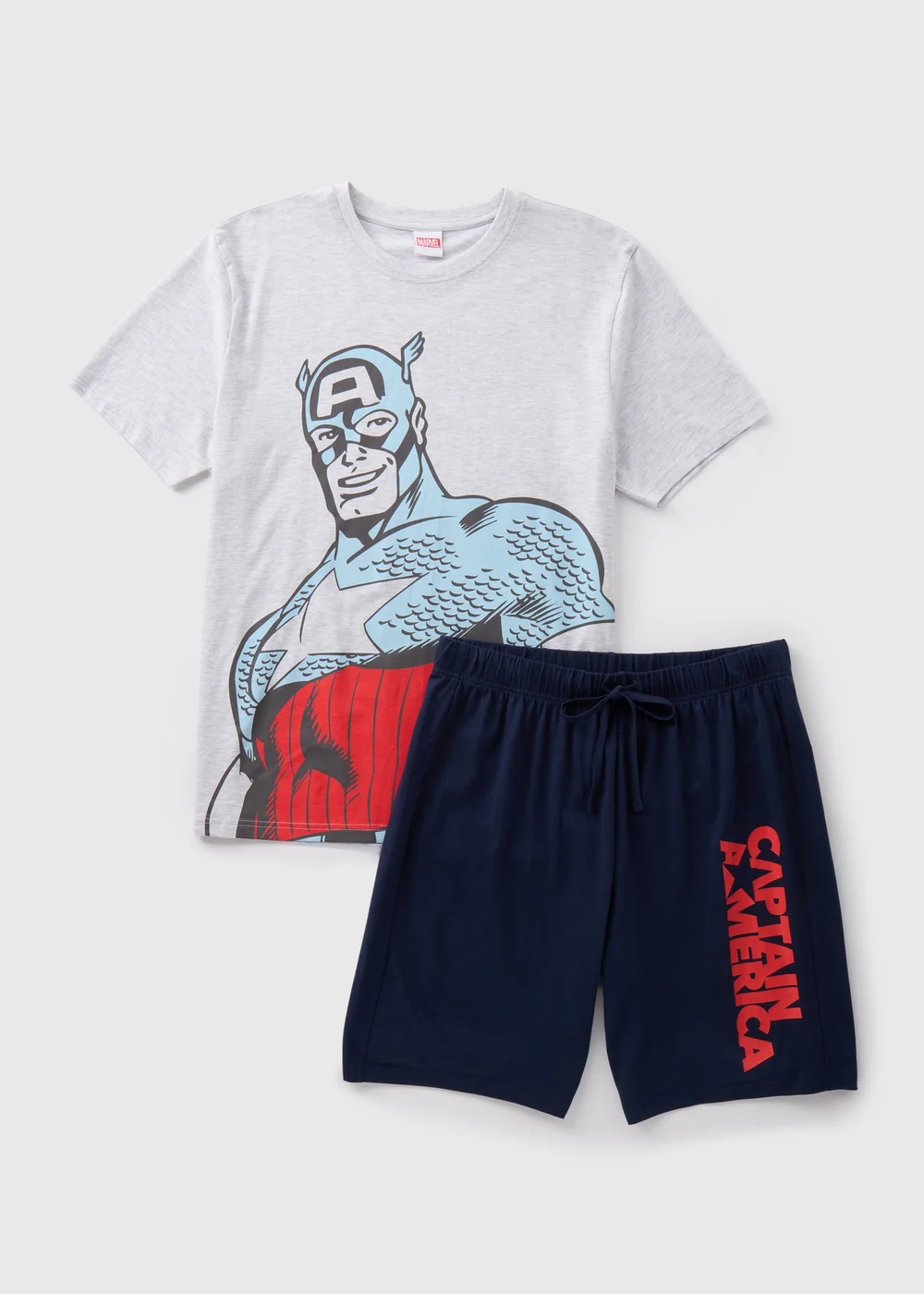 Marvel Captain America T-Shirt & Shorts Set - Extra small Image 4