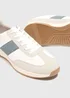 White Colourblock Trainers - Size 6 Image 2