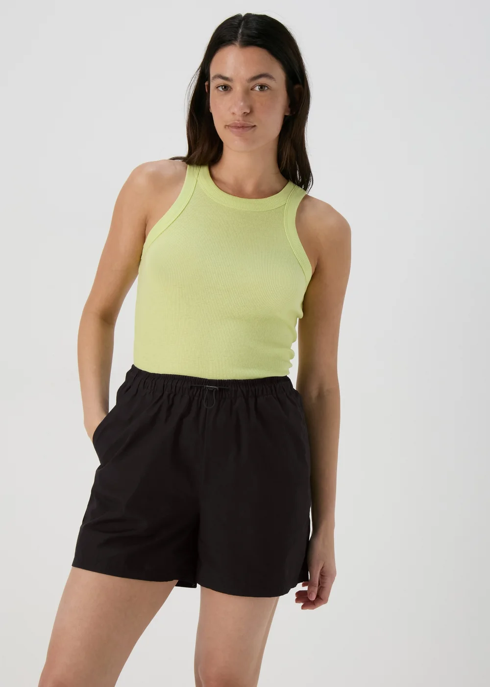 Black Parachute Shorts - 8 Image 1
