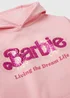 Barbie Pink Slogan Hoodie (4-11yrs) - 4 Yrs Image 2