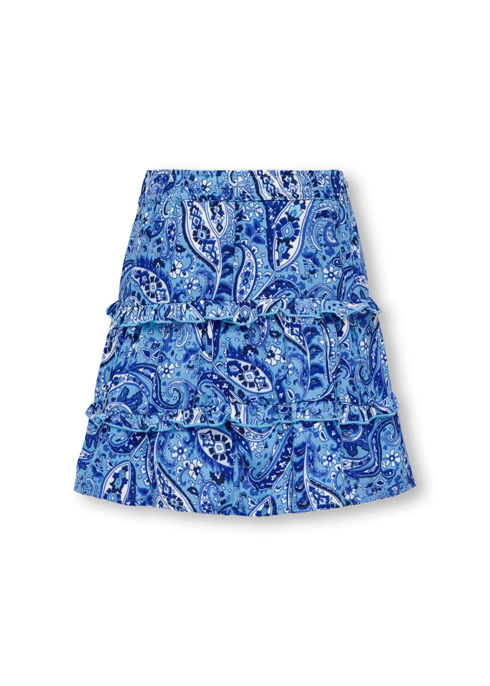 ONLY Girls Blue Paisley Skirt (6-14yrs) - 8 Yrs Image 3