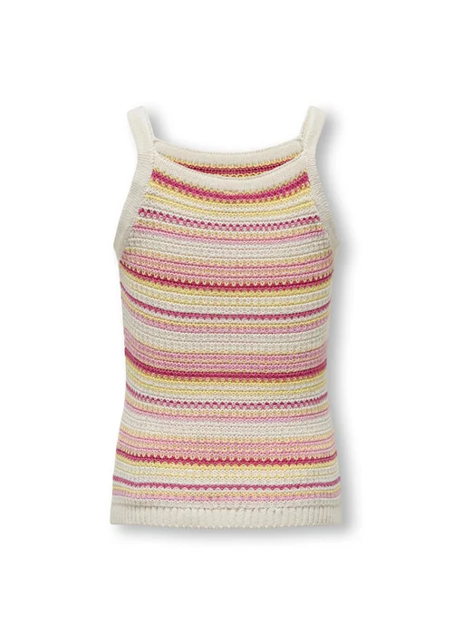 ONLY Girls Multicoloured Woven Vest (5-14yrs) - 5-6 Yrs Image 2