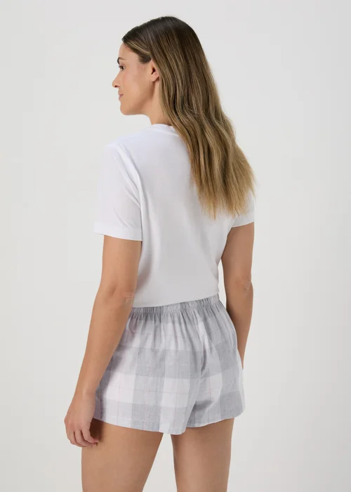 Multicolour Check Design Shorts - Small Image 2