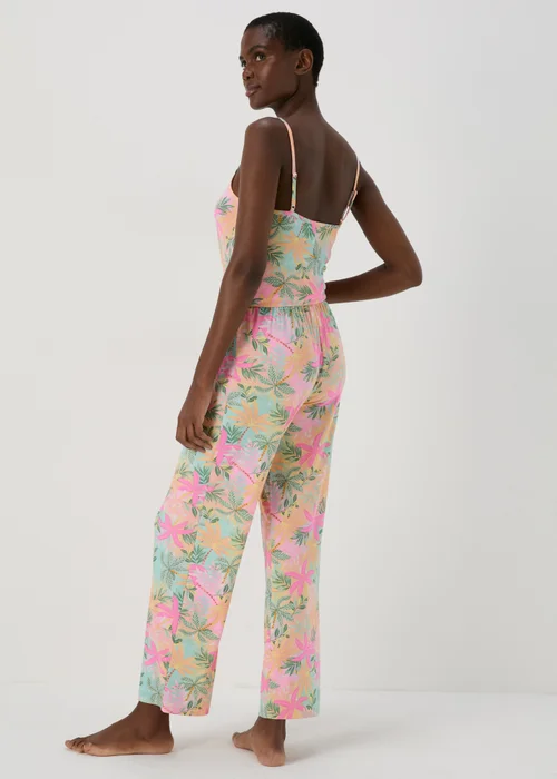 Multicolour Soft Touch Wide Pyjama Bottoms - Extra small Image 2