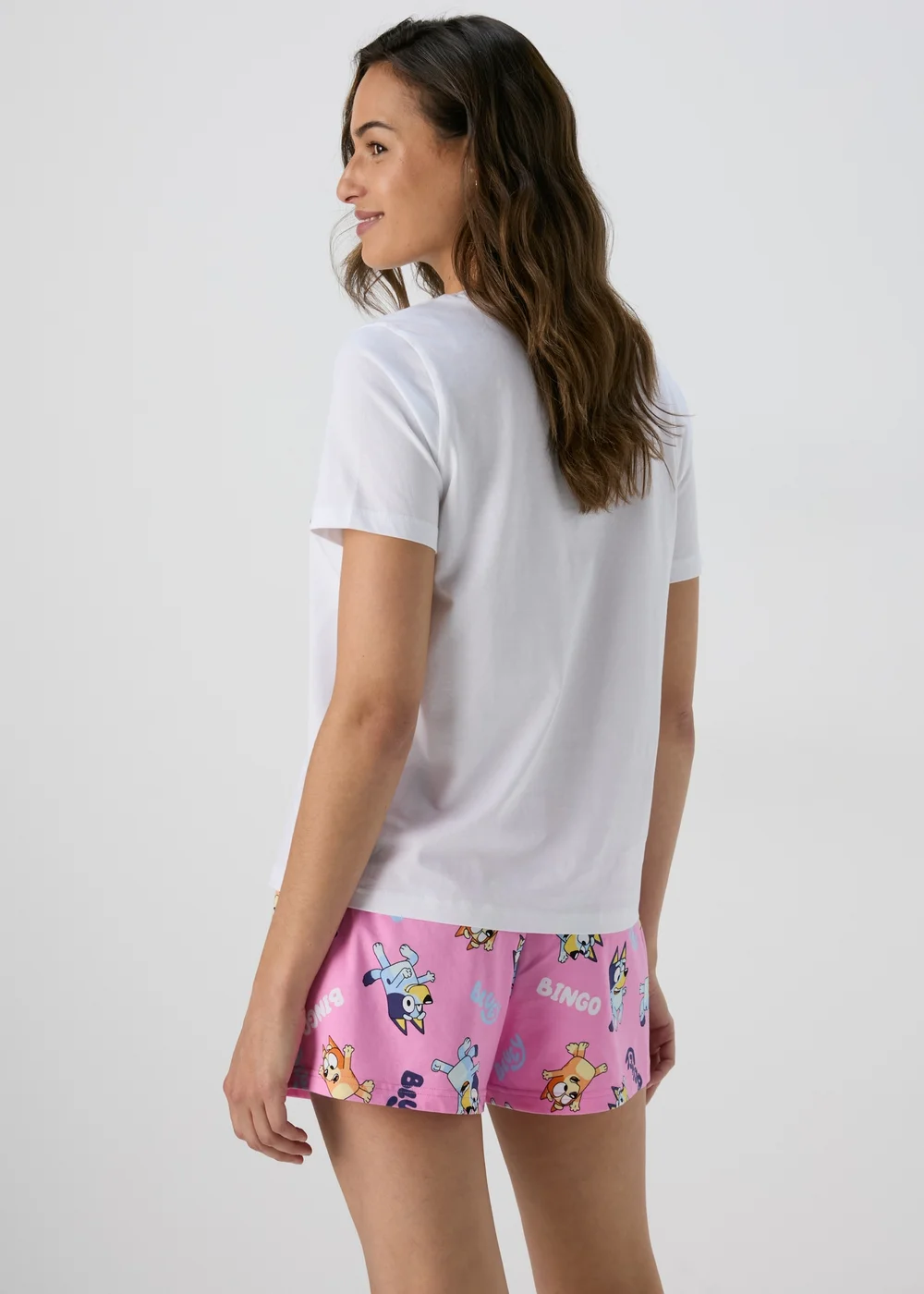 Bluey Top & Shorts Pyjama Set - Extra small Image 2
