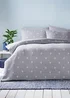 Blue Tile Stitch Duvet - Double Image 1