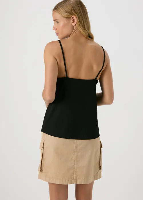 Black Beaded Cami Top - 8 Image 2